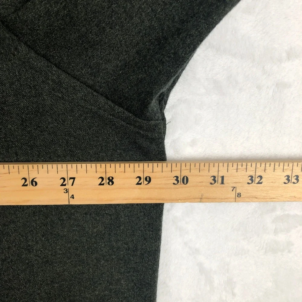 PROPER CLOTH 100% Wool Flannel Shirt 20/37.5 Forest Green Melange Button Luxury